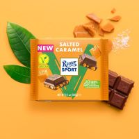 Ritter Sport Salted Caramel Vegan น้ำหนัก 100 กรัม BBF 09/10/23