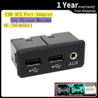 สำหรับ Nissan Maxima USB AUX Port Adapter USB-C SD Card คอนโซลกลางคุณภาพสูงรถอุปกรณ์เสริม795405013