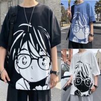 Conan Avatar เสื้อยืดผู้ชายแขนสั้นคอกลมเสื้อยืดการ์ตูนญี่ปุ่นพิมพ์พลัสขนาดเสื้อยืด QC7311703