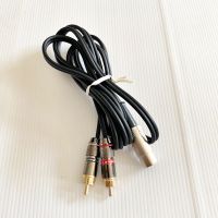 สายสัญญาณ RCA ตัวผู้ to 5 Pin Din ตัวผู้ (New)