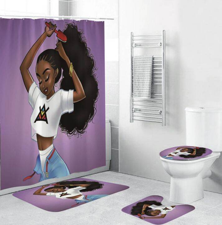 cw-curtains-afro-comb-hair-shower-curtain-african-toilet-cover-non-slip-rug-set