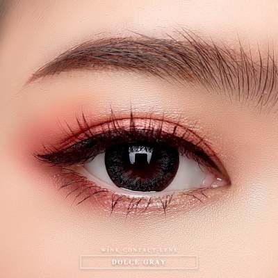 คอนแทคเลนส์ Wink Lens Dolce(Gray,Brown) ค่าสายตา 0.00 ถึง -10.00