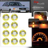 10X หลอดไฟ Led Speedo Tacho Temp หลอดไฟแผงไฟหน้าส่องสว่างสำหรับ Audi 100 C4 80 B4 A4 A6 A8 Coupe TT V8 8N