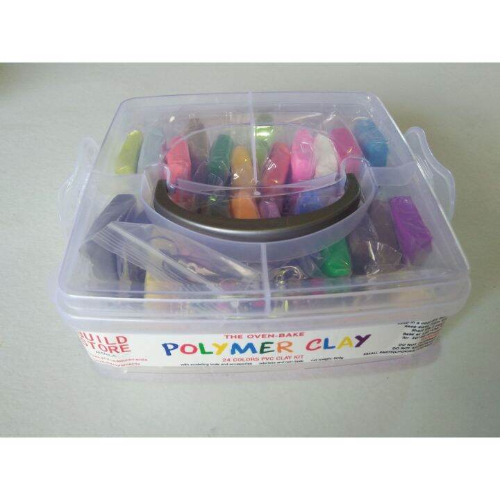 Polymer Clay Kit 24 Colors Set (480g) w/ Tools Lazada PH