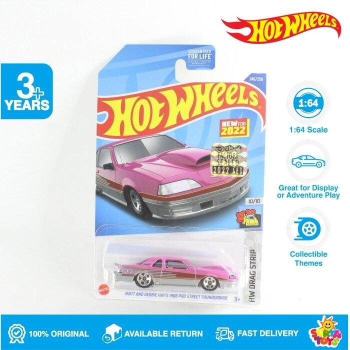 Hot Wheels Matt And Debbie Hays Pro Street Thunderbird Fs Lazada