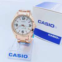 นาฬิกาข้อมือแฟชั่นดัง CASIO  - นาฬิกาสายเลส​ มี​ช่อง​บอก​วันที่​ - ขนาดหน้าปัด 32:38  mm ?สินค้ามีถ่าน ผ้าเช็ค ถุงผ้าแถมให้นะคะ?