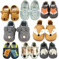 【hot】！ Baby Shoes Soft cow Leather bebe newborn booties for Boys Infant toddler Moccasins Slippers sneakers