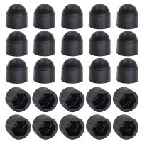 50 ชิ้นในกระเป๋า M4 M5 M6 M8 M10 M12 Bolt Nut Dome ป้องกันฝาครอบสัมผัสพลาสติกหกเหลี่ยม-ef2