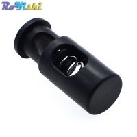 【DT】hot！ 10pcs/pack Plastic Cord Lock Stopper Cylinder Toggle Clip Garment Accessories