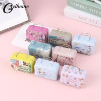 Colorful Mini Tin Box Sealed Jar Packing Boxes Jewelry  Candy Box Small Storage Boxes Cans Coin Earrings  Headphones Gift Box Storage Boxes