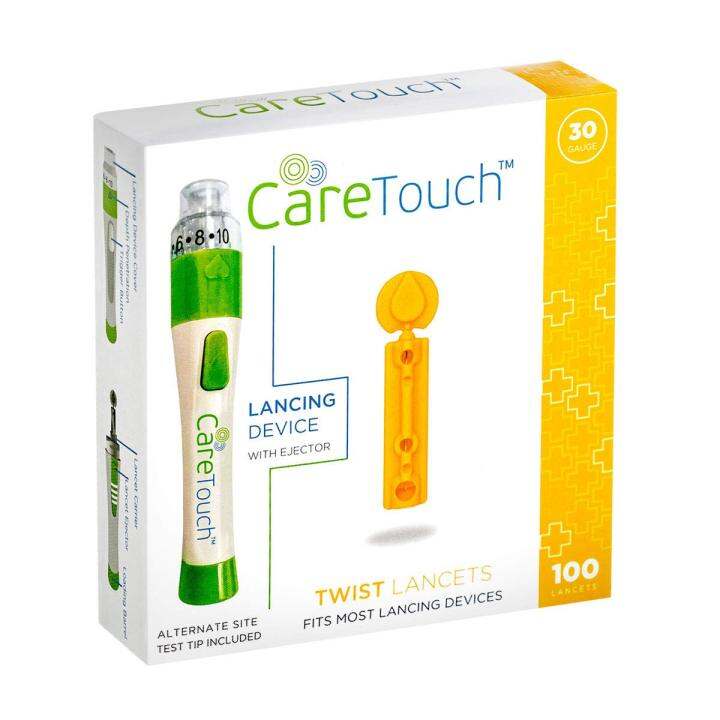 Care Touch Care Touch CTLAND100 30 Gauge Lancets and Lancing Device