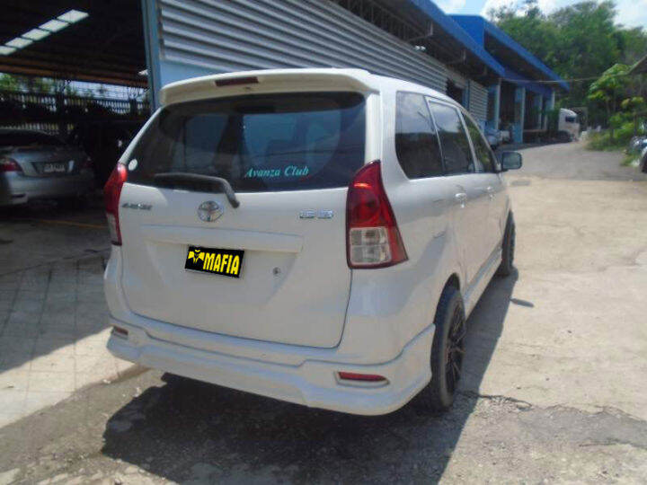 ลิ้นหลัง-สเกิร์ตหลัง-avanza-2012-2013-2014-2015-2016-ตัวไม่top-ทรงศูนย์-พลาสติกabs-งานดิบไม่ทำสี