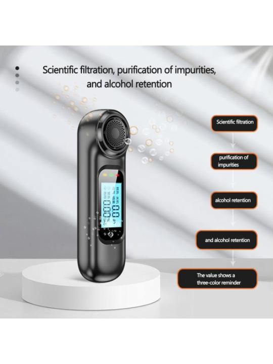 breathalyzer-เครื่องวัดปริมาณแอลกอฮอล์พกพาระดับมืออาชีพมีความแม่นยำมาตรฐาน-nhtsa-สำหรับมืออาชีพส่วนบุคคล