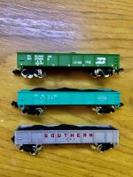 Brand new N scale Bachmann Coal Wagons, 3 colours.  N scale Bachmann Coal Wagons ใหม่เอี่ยม 3 สี