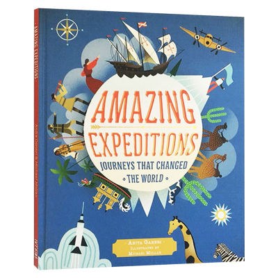 Adventures that changed the world English edition childrens Science Encyclopedia hardcover illustration English book