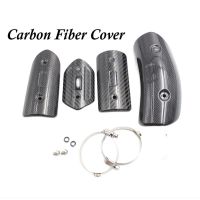 Motorcycle Exhaust Muffler Carbon Fiber Protector Heat Shield Cover Guard Anti-scalding for TMAX530 Yoshimura MT07 Monkey Nmax15