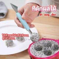 Pro ที่ตักผลไม้ 2 in 1  แกะสลักผลไม้ fruit spoon