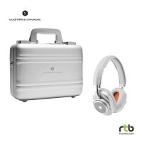 Master &amp; Dynamic MW65 Zero Halliburton Kit หูฟังครอบหูไร้สาย ANC Wireless Headphones หูฟังตัดเสียงรบกวน หูฟัง ANC - Silver/Grey By RTB