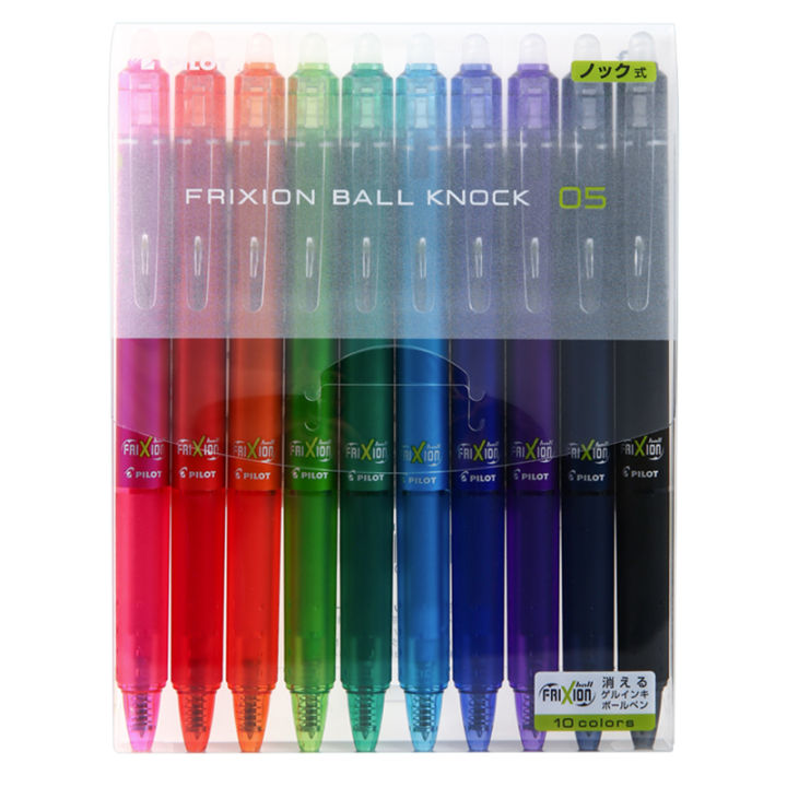 202210-ชุดสีนักบิน-frixion-ชุด-lfbk-23ef-ร้อน-erasable-ปากกากดสีเจลปากกาควบคุมอุณหภูมิหมึกนักเรียนเครื่องเขียน