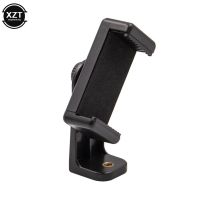 Universal 360 Degree Rotation Mini Lightweight Phone Clip 1/4 Screw Cell Phone Holder Desk Tripod Mount for IPhone xiaomi Samsun Selfie Sticks