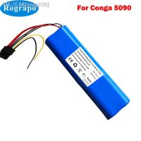 New 5600mAh/6800mAh Li-ion Battery For CECOTEC CONGA 5090 6090 Robot Vacuum Cleaner 14.4V 14.8V INR18650 MH1 4S2P 300S [ Hot sell ] ougd35