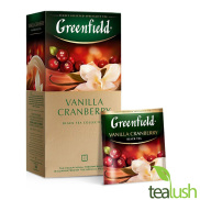 TRÀ Greenfield Vanilla Cranberry - Trà đen hương vani