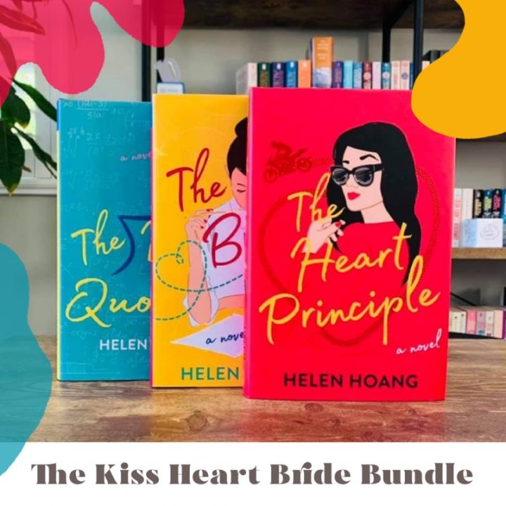 Helen Hoang Books Collection (The Kiss Quotient - Bride Test - Heart  Principle) bestselling | Lazada