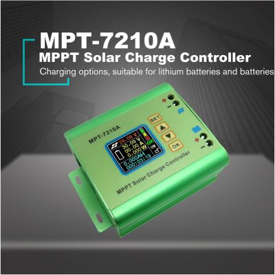 MPT-7210A 24/36/48/60/72V Color LCD DC-DC MPPT Solar Panel Charge Controller