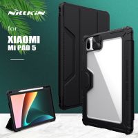 Nillkin เกราะกันกระแทกสำหรับแผ่น6 Pro ฝาครอบกล้องเลื่อนแม่เหล็กพร้อมเคสหนังพลิกที่ใส่ดินสอสำหรับแผ่น5 Pro