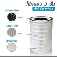 OXYGEN เครื่องฟอกอากาศ ขนาด 45 ตรม.รุ่น AP-004 Air Purifier เครื่องกรองอากาศ เครื่องกรองฝุ่น PM 2.5 ปรับแรงลมได้ 3 ระดับ  สามารถสั่งงานผ่าน Wifi  &amp;  app