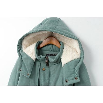 ∈Winter Jacket Women Down Cotton Jacket Hooded Women Parkas Outwear Plus Size 4XL