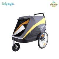 Ibiyaya รถเข็นสุนัข แบบ3ล้อ FS1780 The Hercules Heavy Duty Pet Stroller รับน้ำหนักได้ 50 Kg.