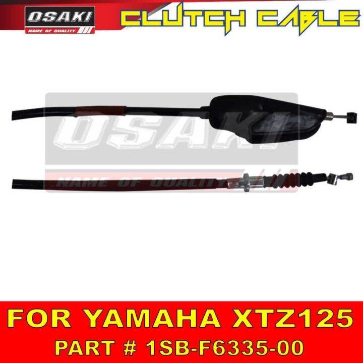 XTZ 125 THROTTLE /CLUTCH CABLE OSAKI Lazada PH