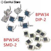 2510ชิ้นโฟโตไดโอด BPW34 DIP-2BPW34S SMD-2ซิลิคอนตาแมวใหม่เดิมซิลิคอนภาพถ่าย selectrica