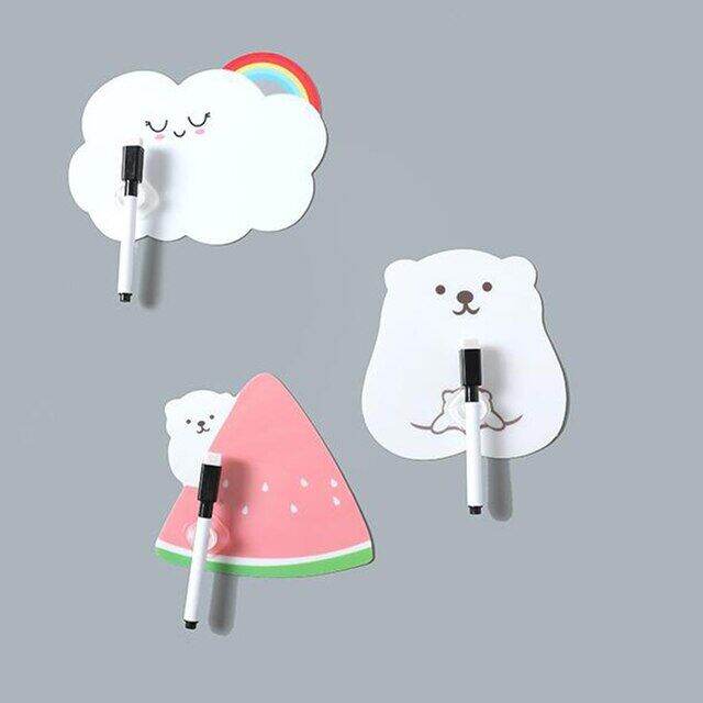 1 pc Fridge Whiteboard Memo Board Fridge Menu Board