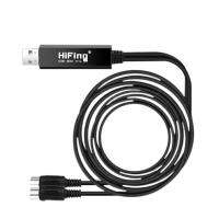 【Thriving】 The Guitar Street HiFing USB IN-OUT MIDI Inter Converter/Adapter พร้อมสาย DIN MIDI 5พินสำหรับ Pc/ แล็ปท็อป /Mac