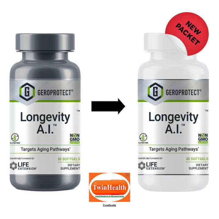 Life Extension GEROPROTECT Longevity A.I./ 30 Softgels Lazada.co.th