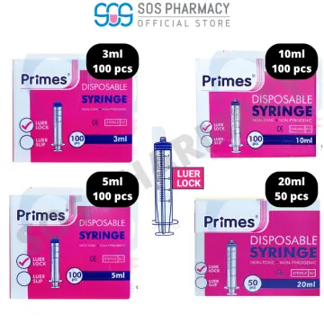 Shop 3ml Syringe Luer Lock online