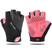 WEST BIKING Bicycle Half Finger Sports Gloves for Men Pad Breathable MTB Road