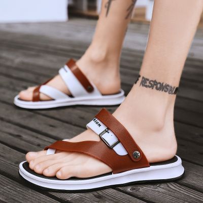 Men Sandals รองเท้าแตะรัดส้นสีดำสไตล์เกาหลี ส่งฟรี‼️รัดส้นรุ่นใหม่ ชายรองเท้าแตะ รองเท้าแตะชายหาด รองเท้าแตะแฟชั่น