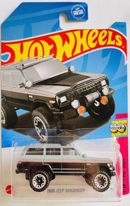 Hot Wheels - Hw The '80s - 1988 Jeep Wagoneer Gray (38a) 