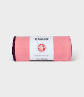 Manduka ผ้าปูทับเสื่อโยคะผืนเล็ก eQua® Hand Yoga Towel - สีส้มพีช (16")