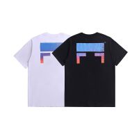 22Ss Spring And Summer Street Trend Classic Gradient Print MenS And S Short Sleeve T-Shirt 【Size S-4XL-5XL-6XL】