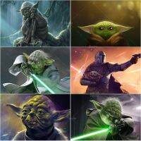 ภาพฉากภาพยนตร์ Yoda จาก Star War 300 500 1000ชิ้นจิ๊กซอว์กระดาษจิ๊กซอว์สำหรับเด็กผู้ชายเด็กวัยรุ่นเกมตุ๊กตาคริสต์มาสกวางเรนเดียร์