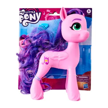 My Little Pony: A New Generation Mega Movie Friends Sunny Starscout -  8-Inch Orange Pony Toy with Comb - My Little Pony