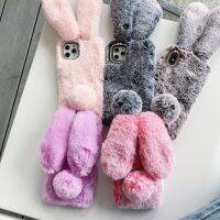 1 Plush Rait Silicone TPU A52เคสสำหรับ Galaxy A32 A51 A22 A12 5G A7 A03S M31 A21S A31 A50โทรศัพท์ผู้หญิง