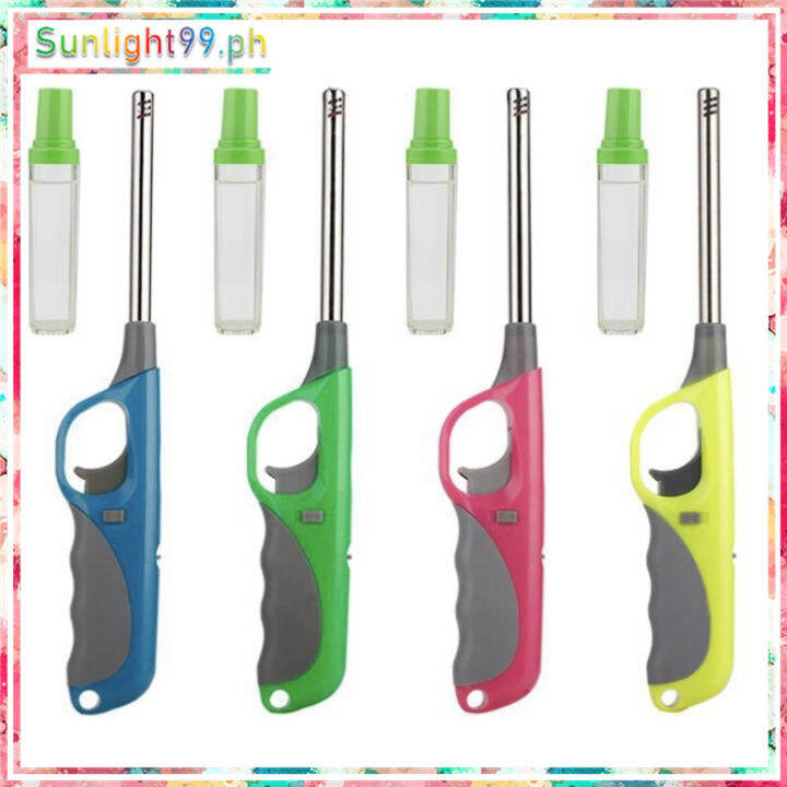 Long refillable lighter,butane gas lighter,multipurpose torch/lighter,gas stove/bbq/candle long