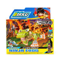 ชุดตัวต่อ ตัวต่อหุ่นยนต์ BIKKU No.1 ชุดตัวต่อ นินจาฟร๊อค NINJA FROG ยานพาหนะกบ GAMANOSUKE (VW-001) - Toys Store