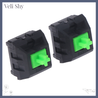 [Veli Shy] สวิตช์ RGB สีเขียวสำหรับแป้นพิมพ์เชิงกลสำหรับเล่นเกมเกมมิ่งคีย์บอร์ดมีสี