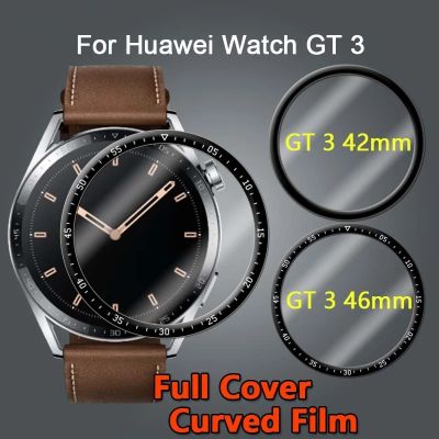 【CW】 Protector Cover 3 2 GT2 GT3 42mm 46mm Soft Glass Curved Film Accessories
